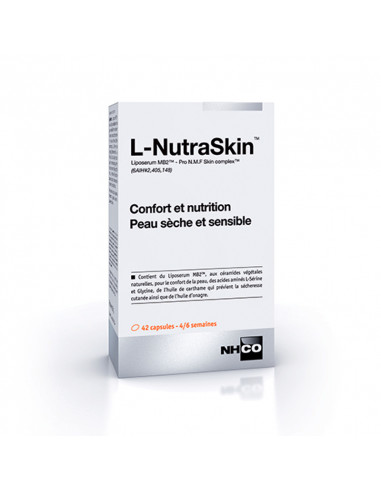 L-NutraSkin Nutrition Peau Sèche et Sensible 42 Capsules NHCO - 1