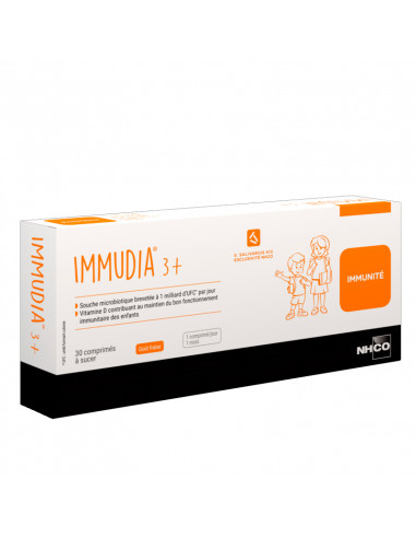 NHCO Immudia 3+ Immunité 30 Comprimés à sucer NHCO - 1