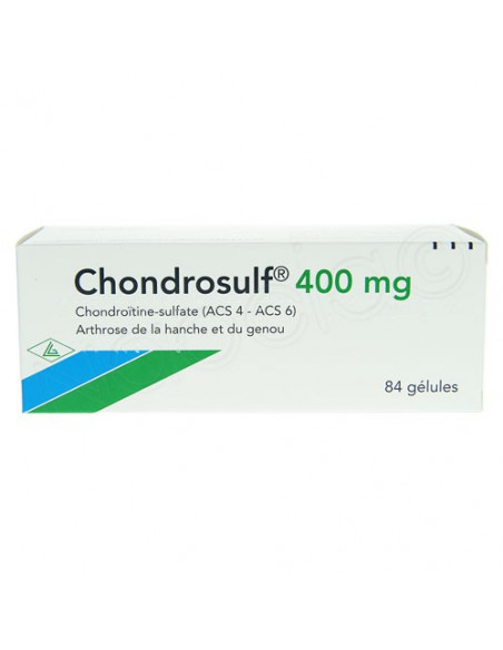 Boite de Chondrosulf 400mg 84 gélules