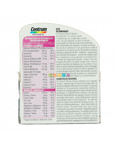 Centrum Women 13 vitamines 30 comprimés  - 1 2