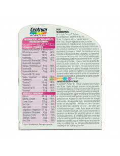Centrum Women 50+ Vitamines et Minéraux 30 Comprimés  - 1 2
