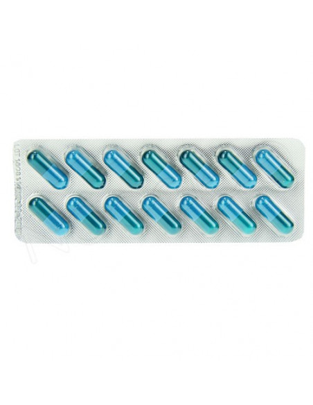 Blister de Gélules Vertes et bleues de Chondrosulf 400mg gélules