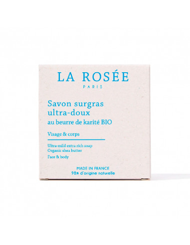La Rosée Savon Surgras Ultra Doux au Beurre de Karité Bio 100g La Rosée - 1