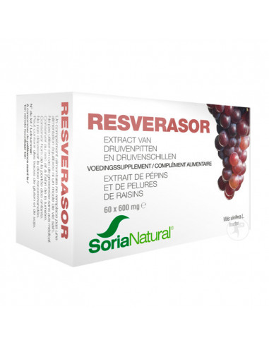 boîte de 60 comprimés resverasor soria natural