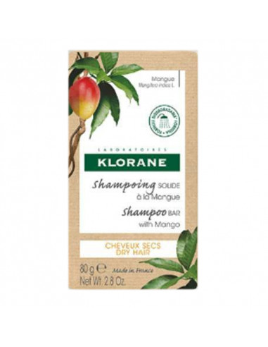 pain shampooing solide mangue klorane