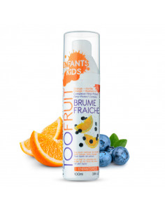 spray brume fraîche eau nettoyante bio enfant toofruit orange