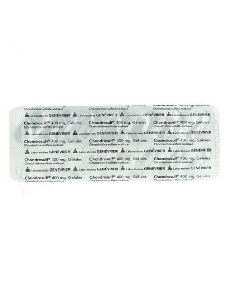 Blister de Gélules de Chondrosulf 400mg gélules
