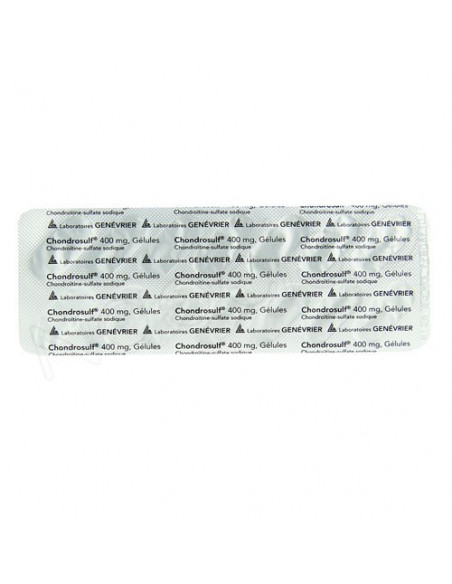 Blister de Gélules de Chondrosulf 400mg gélules