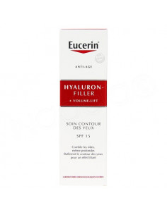 Eucerin Hyaluron-Filler + Volume-Lift Soin Contour des Yeux SPF15. 15ml 2