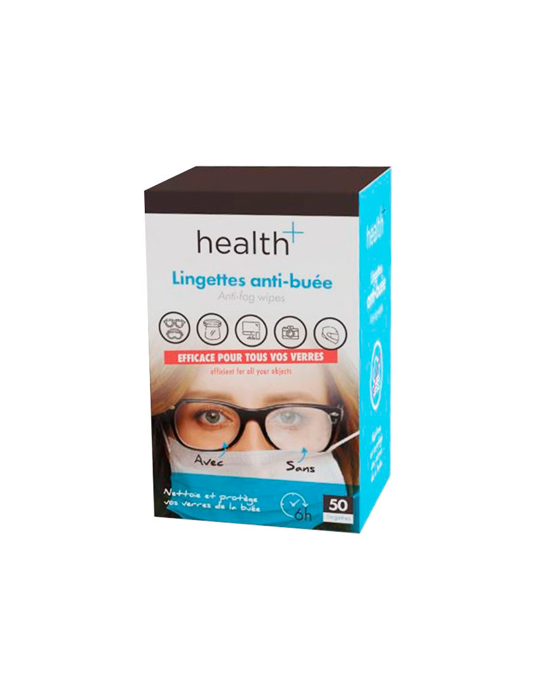 Zeiss lingettes anti-buée pour lunette Boite de 30