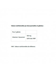 boite 30 gélules vitamin C liposomal biocyte 2