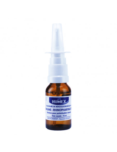 Humex Spray Nasal - Rhume, Rhinopharyngite - 15 ml  - 2