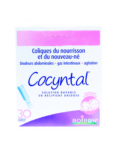 Cocyntal - Coliques Bébé Solution buvable - 30 unidoses Boiron - 1