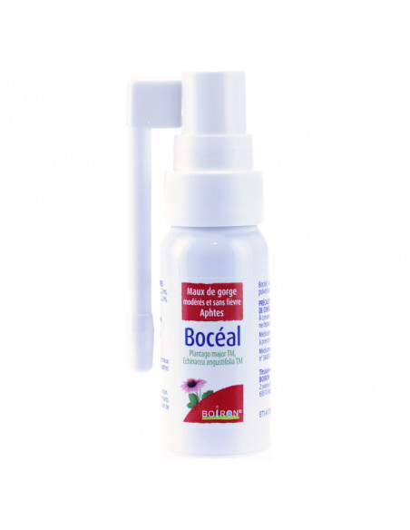 Bocéal - Spray Maux de gorge et Aphtes - 20 ml Boiron - 2