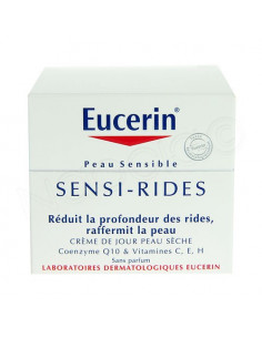 Eucerin Sensi Rides Crème Jour Peau sèche. 50ml 2