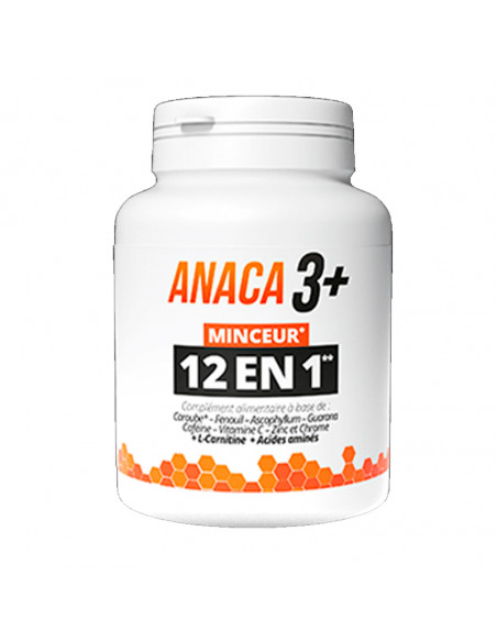Boîte de 120 Gélules Anaca3+ Minceur 12 en 1