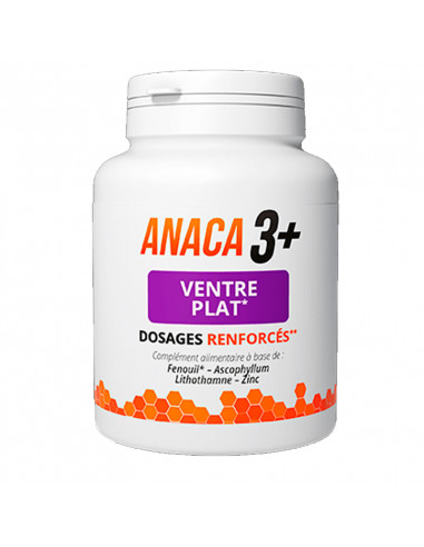 Boîte de 120 gélules Anaca3+ Ventre Plat