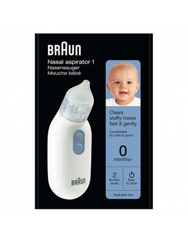 Boite de Braun Mouche Bébé Electrique BNA 100