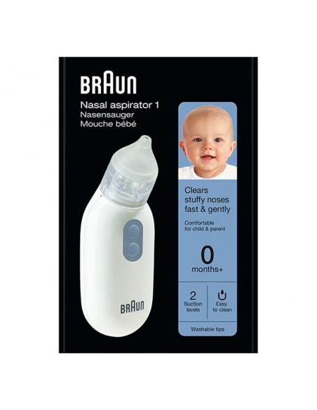 Boite de Braun Mouche Bébé Electrique BNA 100