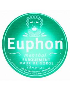 Euphon menthol maux de gorge 70 pastilles 2