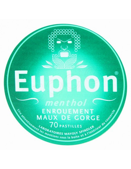 Euphon menthol maux de gorge 70 pastilles  - 2