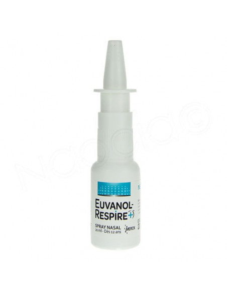 Euvanol Respire+ Nez Bouché Rhume Spray nasal 20ml  - 2