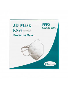 boîte de 10 masques ffp2 KN95 avec image du masque 2