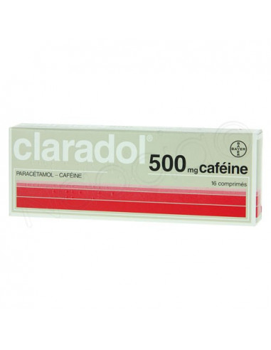 Claradol 500mg 16 comprimés