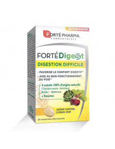 Forté Digest digestion comprimés effervescents boite jaune