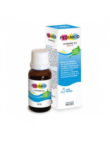 Pediakid Vitamine D3 1000 UI. 20ml  - 1