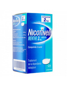 Nicotinell 2mg, Menthe, 96 Comprimés à sucer