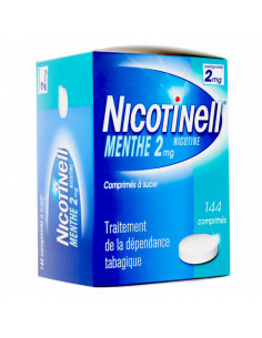 Nicotinell 2mg, Menthe, 144 Comprimés à sucer