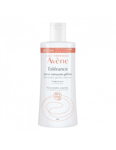 Avène Tolérance Lotion Nettoyante grand flacon 400ml offre économique