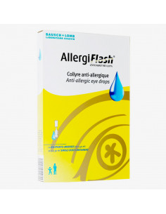 AllergiFlash 0.05%, anti-allergique, collyre, 10 unidoses