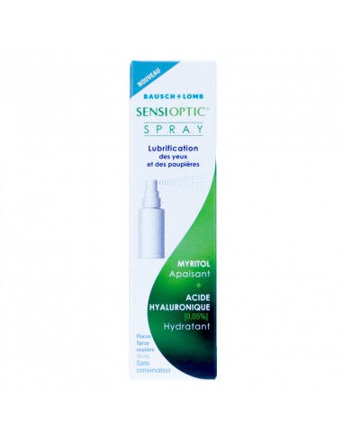 Bausch & Lomb Sensioptic Spray Oculaire 10ml