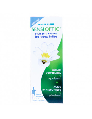 Bausch & Lomb Sensioptic Solution Ophtalmique 10ml