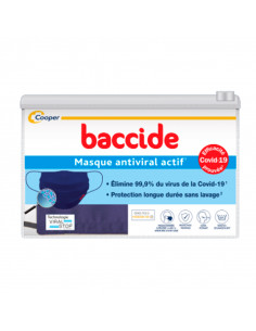 Baccide Masque Antiviral Actif Lavable Catégorie 1