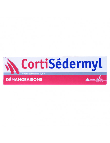 CortiSédermyl 0.05%, Hydrocortisone, Démangeaisons, Crème en tube de 15 g