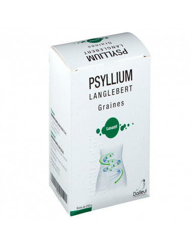 Psyllium Langlebert, Graines, sachet de 250 grammes