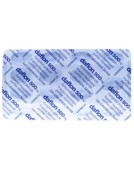 Daflon 500 mg Boite 120 comprimés pelliculés