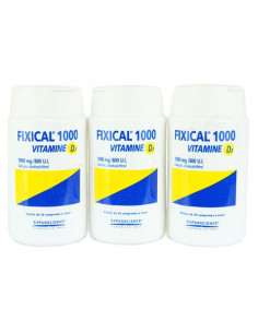 Fixical 1000 Vitamine D3 1000mg / 800 U.I. Goût Menthe. 90 comprimés à sucer 2