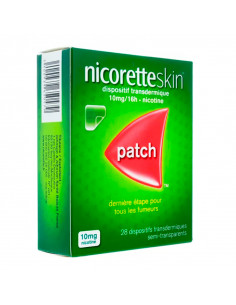 Nicoretteskin 10mg/16h, Sevrage Tabagique, 7 patchs 2