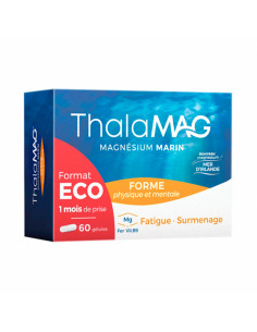 Thalamag Magnésium Marin Forme Physique et Mentale 60 gélules