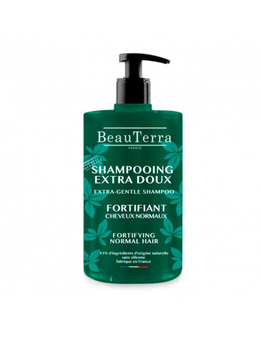 Beauterra Shampooing Extra Doux Fortifiant Cheveux Normaux 750ml