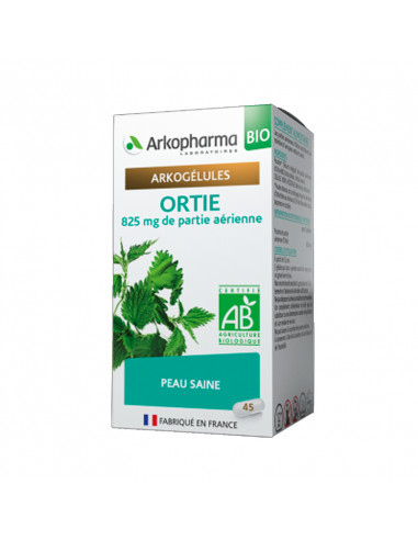 Arkogélules Ortie Bio Peau Saine 45 gélules