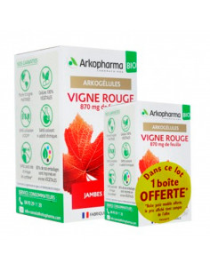 Arkogélules Vigne Rouge Jambes Légères 150 gélules + 45 offertes