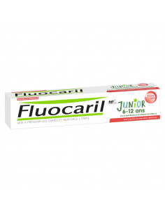 Fluocaril Junior 6-12 ans Dentifrice Fruits Rouges 75ml