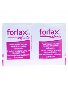 Forlax 4g Enfants, Macrogol, Constipation, 20 sachets 2