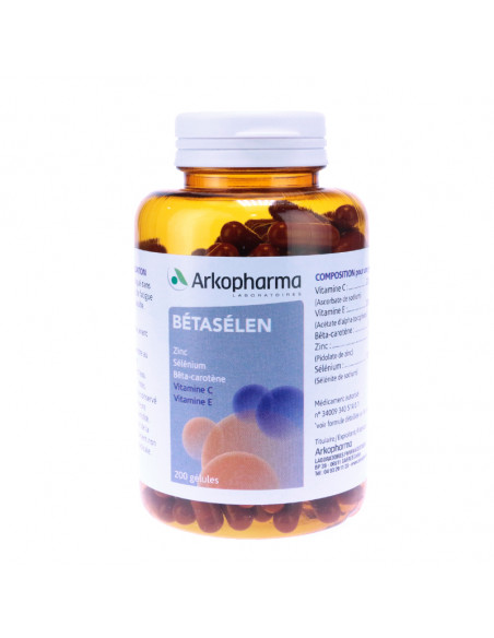 Betaselen Arkogélules, Vitamines et Sels Minéraux, Fatigue, 200 gélules