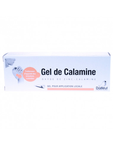 Gel de Calamine, Oxyde de Zinc et Calamine, Irritations cutanées, Tube 50 mL